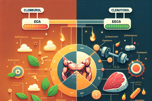 Comparaison de l'efficacité de l'ECA et du clenbutérol : que choisir pour brûler des graisses ?