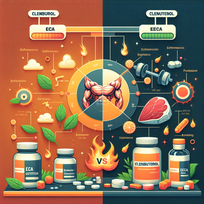 Comparaison de l'efficacité de l'ECA et du clenbutérol : que choisir pour brûler des graisses ?