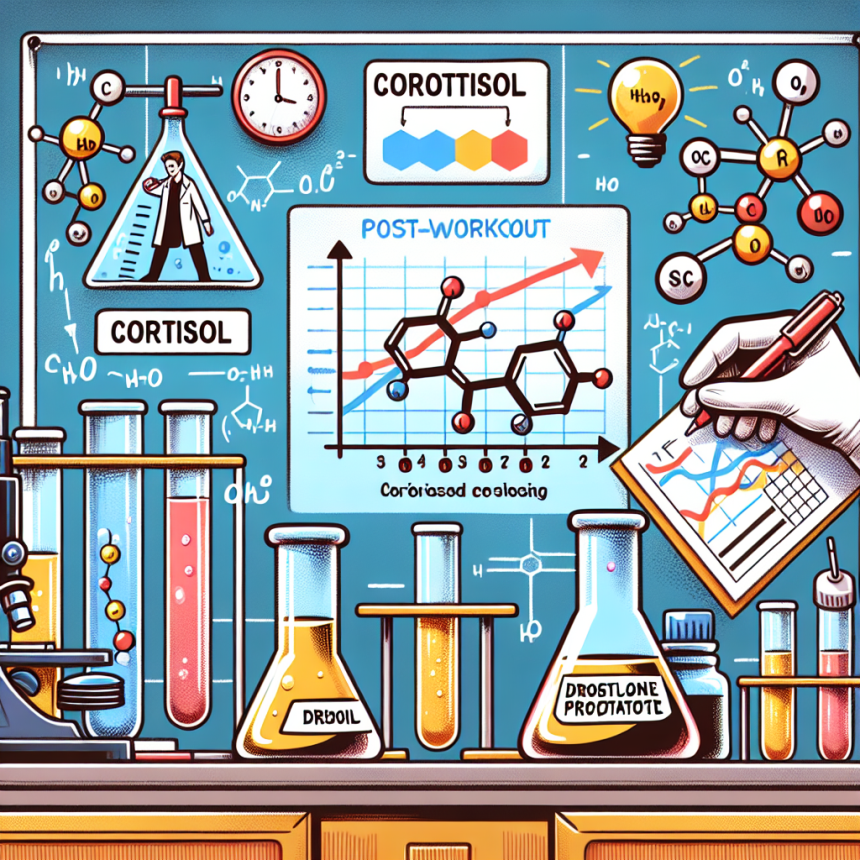 Drostanolone Propionate et effets sur le taux de cortisol post-entraînement