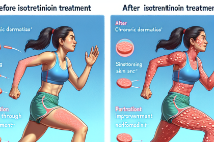 Effet d'Isotrétinoïne sur la performance sportive en cas de dermatite chronique