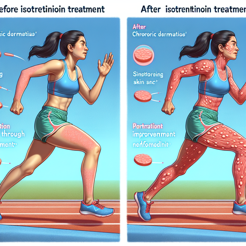 Effet d'Isotrétinoïne sur la performance sportive en cas de dermatite chronique