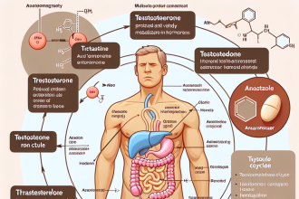 Schéma du cycle testostérone + Anastrozole
