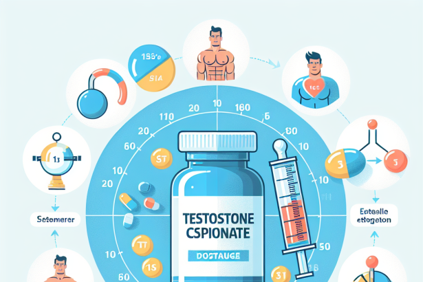 Caractéristiques du dosage du cypionate de testostérone selon l'âge