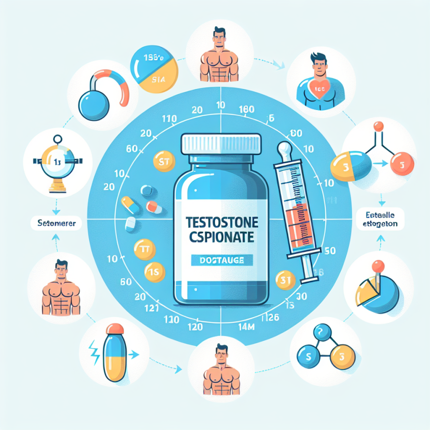 Caractéristiques du dosage du cypionate de testostérone selon l'âge