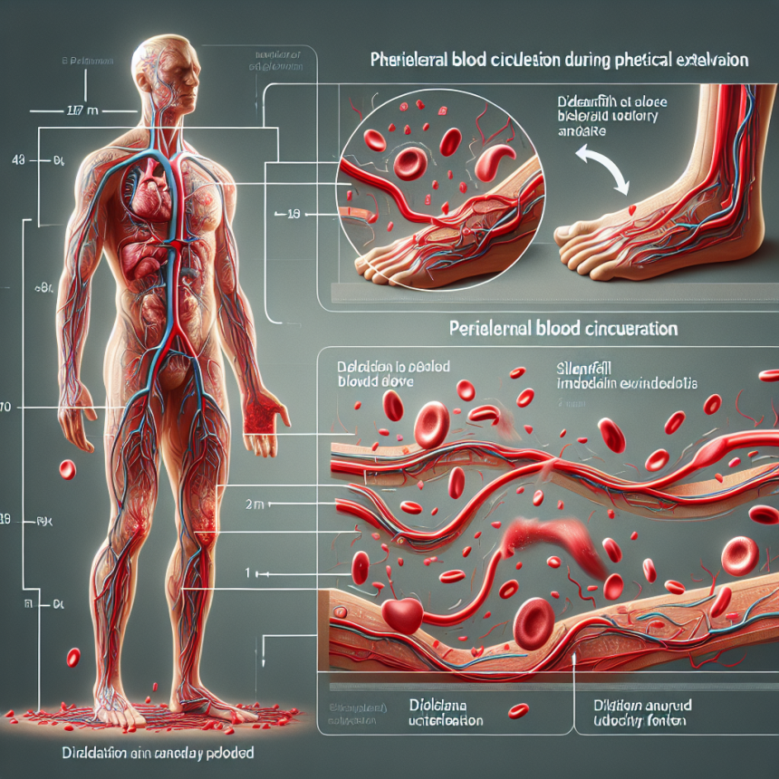 Comment le sildénafil affecte la circulation sanguine périphérique pendant l'effort