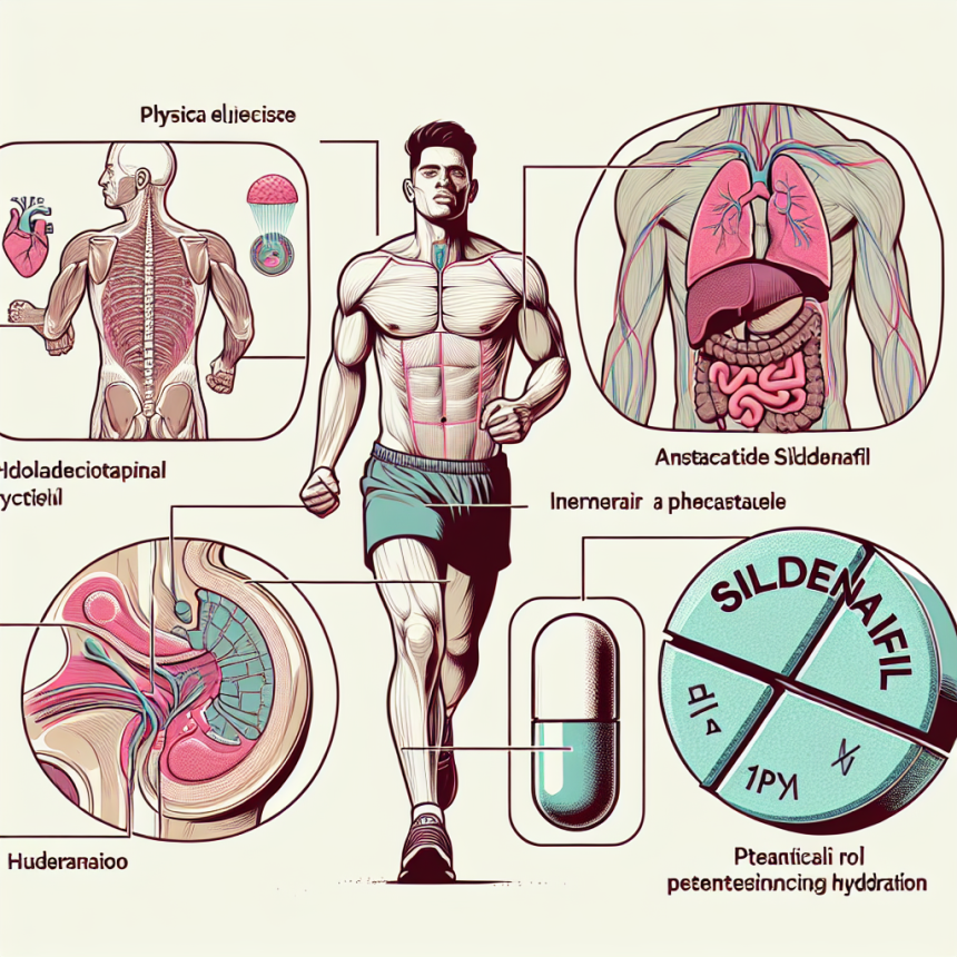 Comment le sildénafil aide à hydrater le corps pendant l'effort