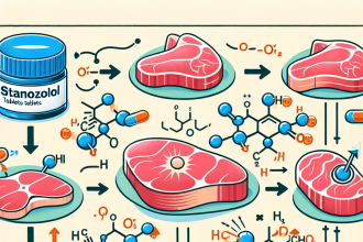 Comment les comprimés de stanozolol affectent la synthèse des protéines dans les viandes