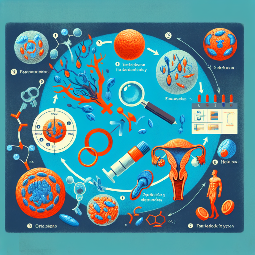 Effet de la testostérone sur les fonctions Système reproducteur masculin