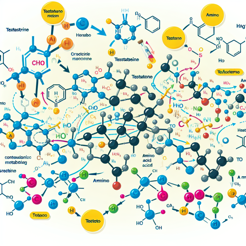 Influence de la testostérone sur les acides aminés Métabolisme