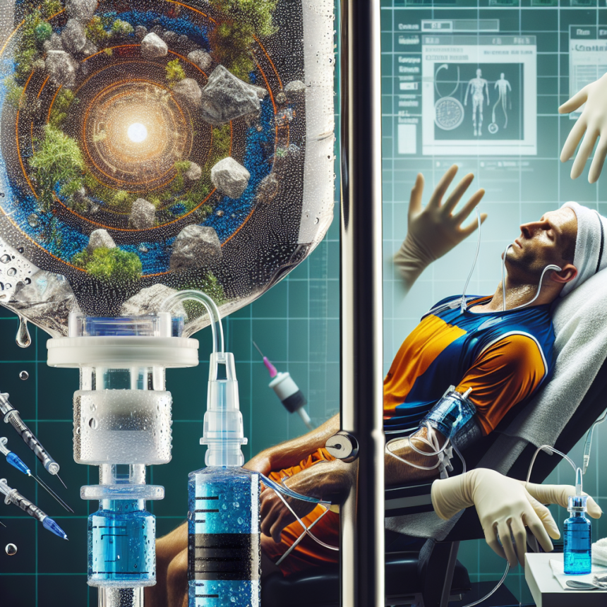 Infusion de décanoate de nandrolone pour le suivi après un entraînement cardio intense