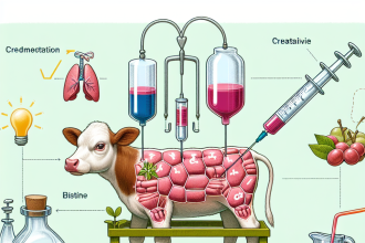 Infusion de somatropine sur la synthèse de créatine dans les viandes