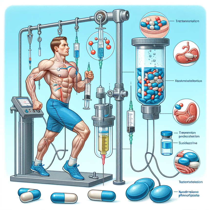 Perfusion de phénylpropionate de nandrolone pour réduire le taux de testostérone chez les athlètes masculins