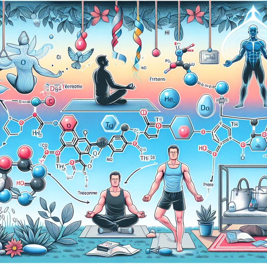 Processus de récupération après un stress avec l'utilisation du propionate de testostérone