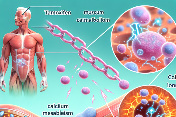 Tamoxifène et effet sur le métabolisme calcique musculaire