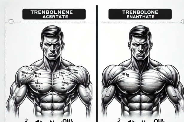 Trenbolone Acétate vs trenbolone énanthate : différences