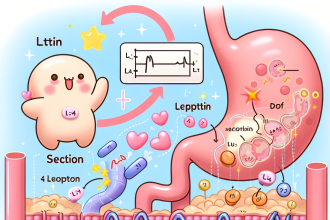 Comment le LT4 sodium affecte la sécrétion de leptine