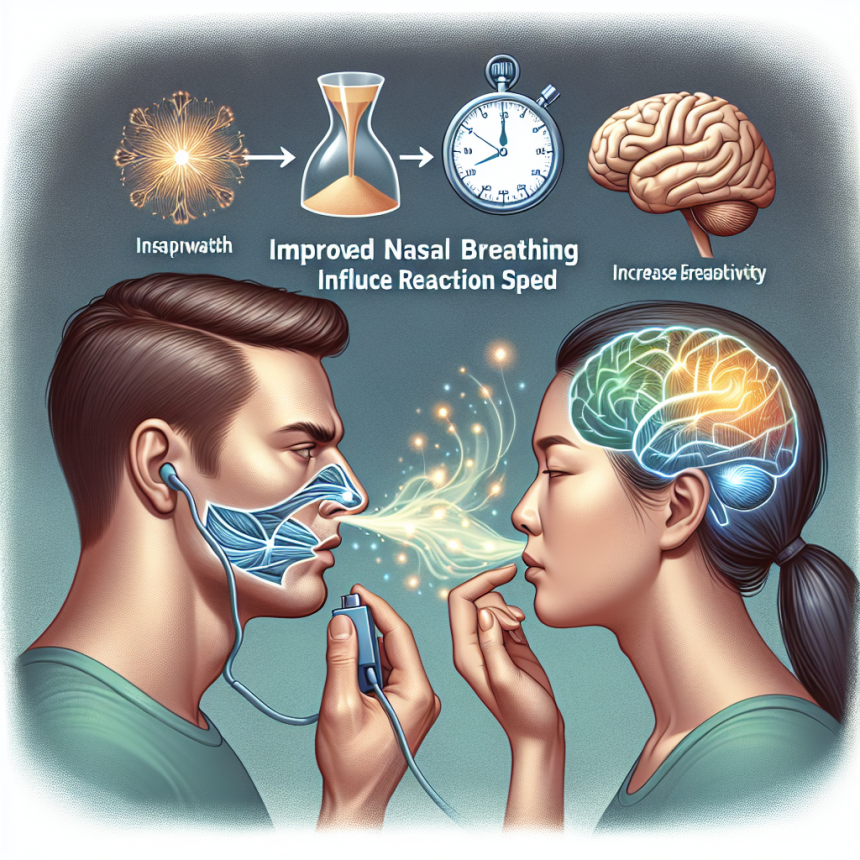 Comment une meilleure respiration nasale influence la vitesse de réaction