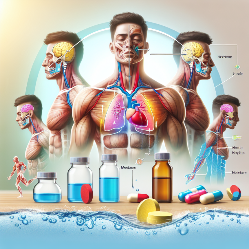 Effet de l'acétate de méthénolone sur l'équilibre hydrique de l'organisme