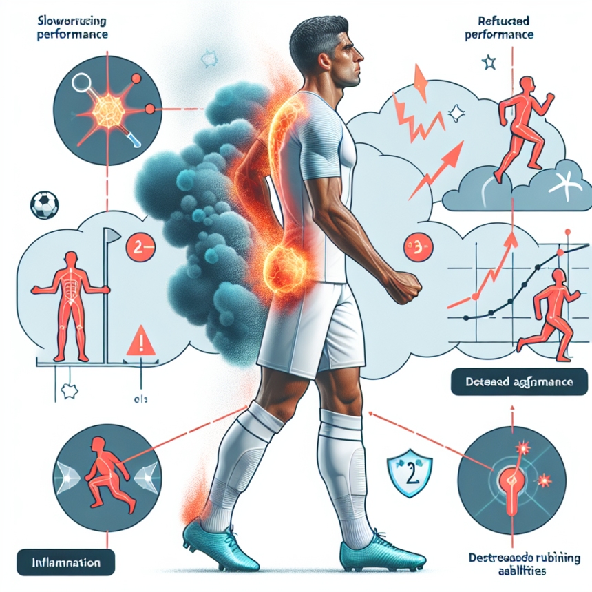 Effet du processus inflammatoire sur les performances sportives