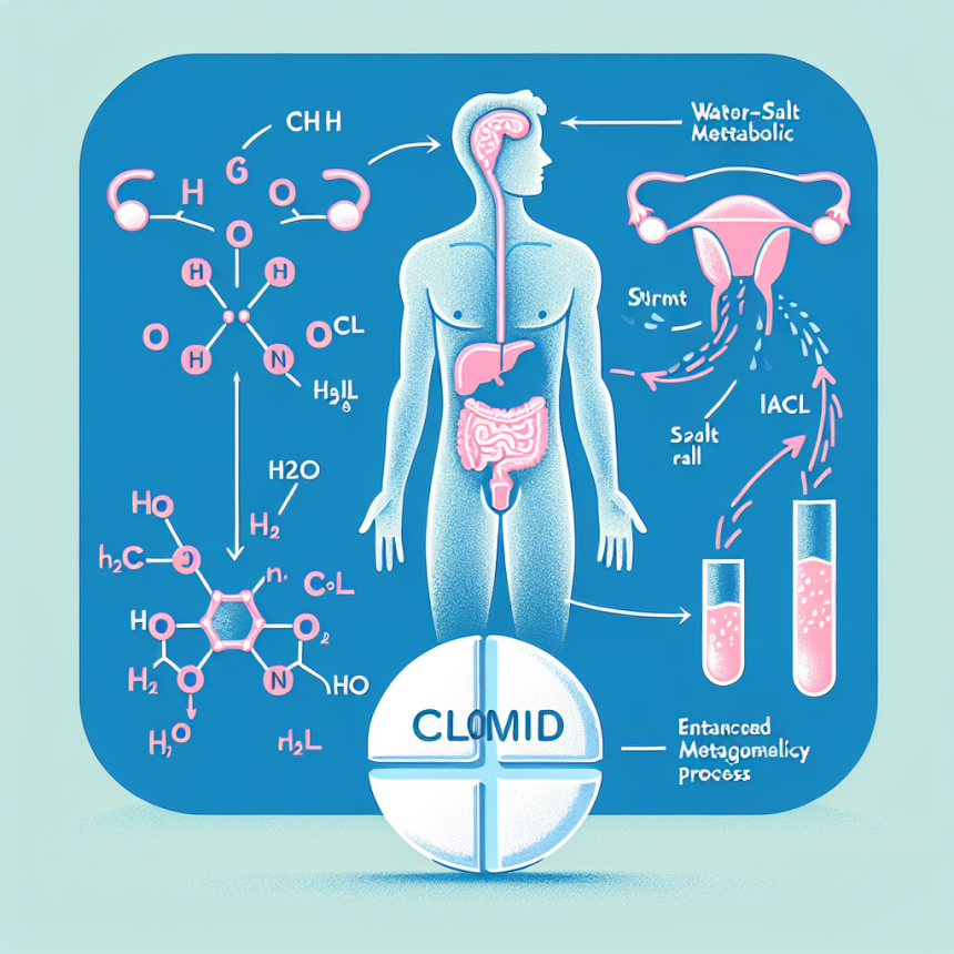Le Clomid et son effet sur le métabolisme eau-sel