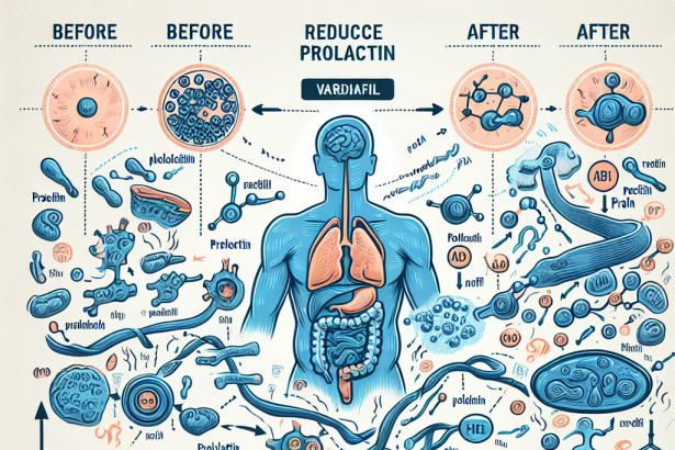Le Vardenafil réduit-il les niveaux de prolactine