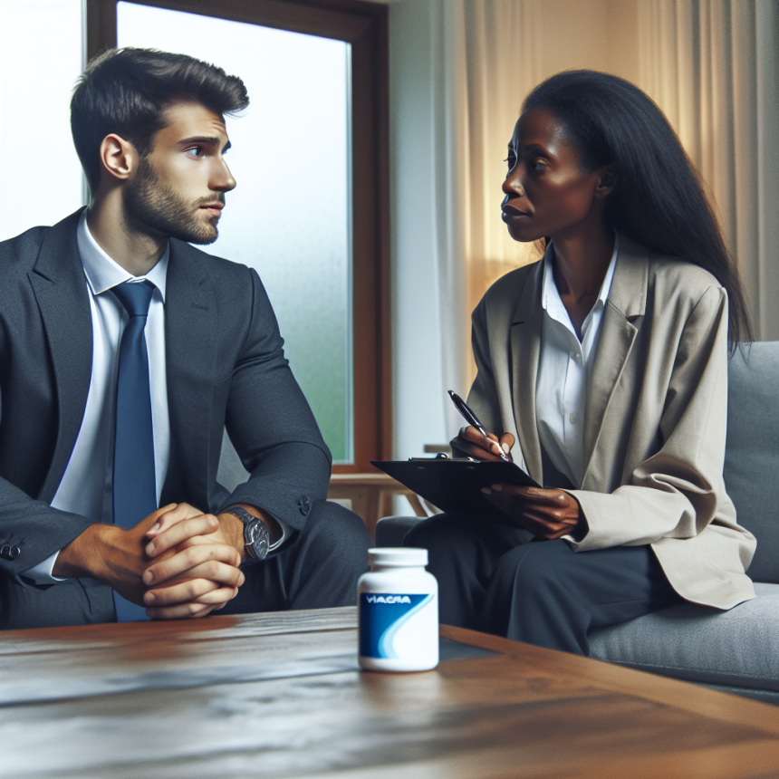 Première étape d'une nouvelle relation et assistance psychologique avec le Viagra
