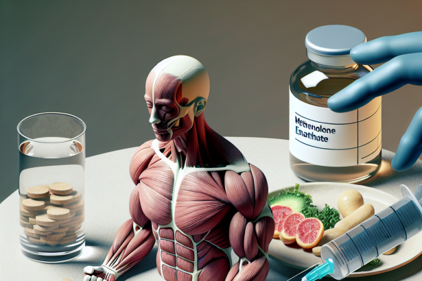 Utilisation d'Énanthate de méthénolone injectable dans le cadre d'un régime hypocalorique