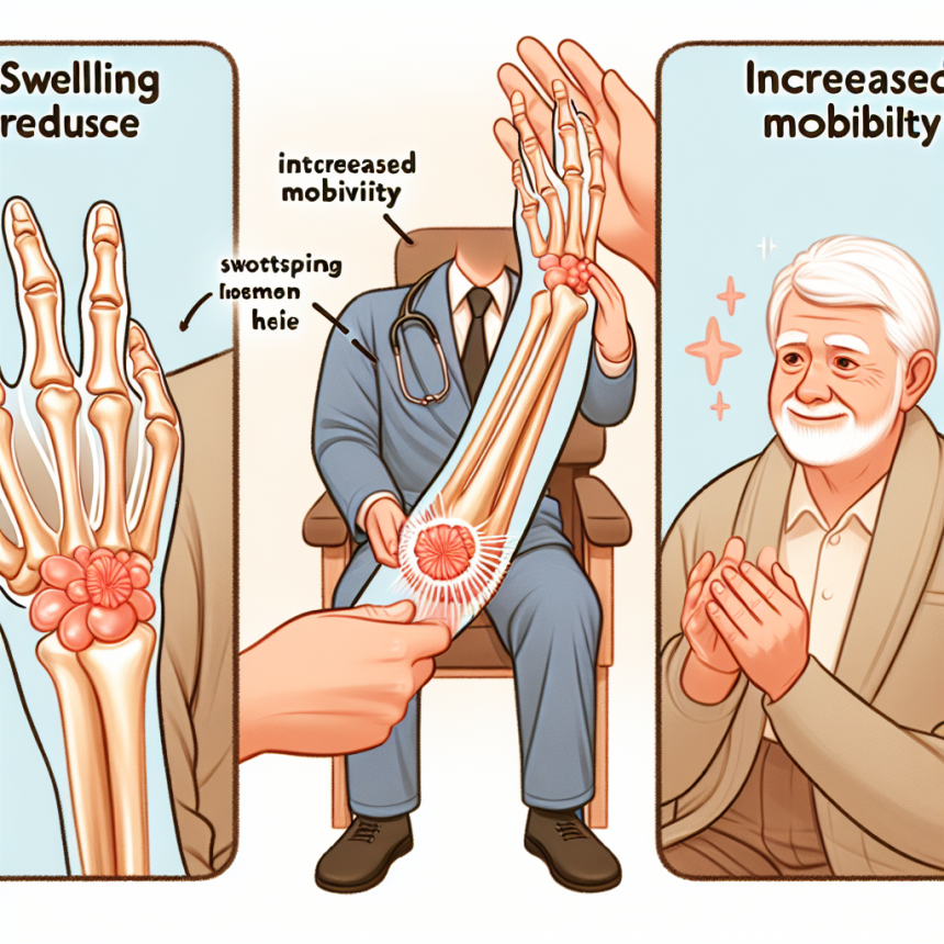 Comment les articulations réagissent-elles à la première cure ?