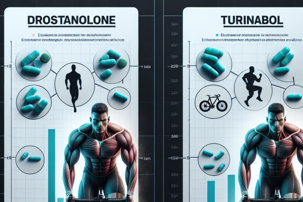 Comparaison des effets de la Drostanolone comprimés et du turinabol sur l'endurance