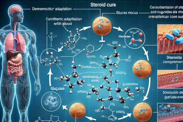 Cure de stéroïdes et adaptation glycémique