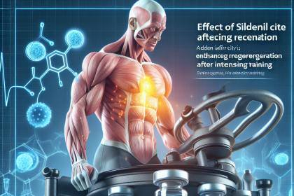 Effet du citrate de sildénafil sur l'amélioration de la régénération après un entraînement intense
