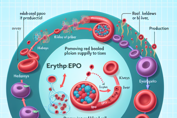 L'érythropoïétine et son effet sur l'amélioration de l'apport d'oxygène aux tissus