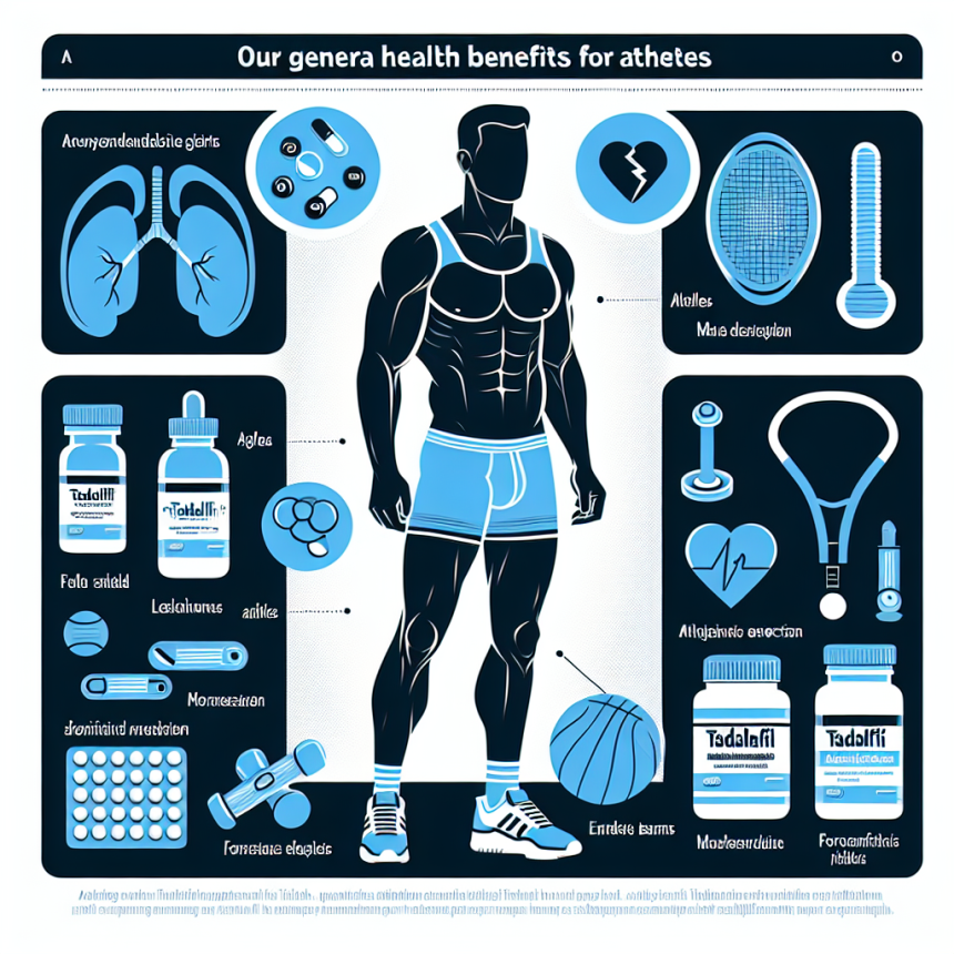 Le tadalafil et le maintien de l'érection chez les sportifs, facteur de santé générale