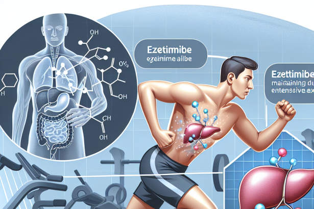 Utilisation de l'ézétimibe pour maintenir la santé hépatique pendant un exercice intensif