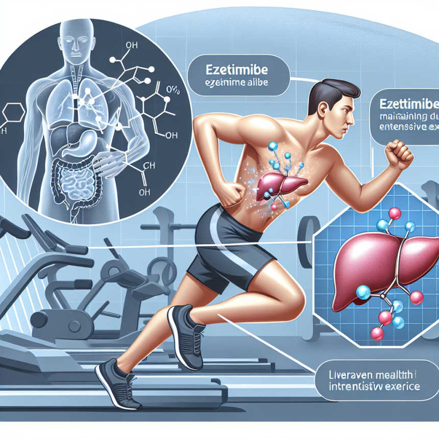 Utilisation de l'ézétimibe pour maintenir la santé hépatique pendant un exercice intensif