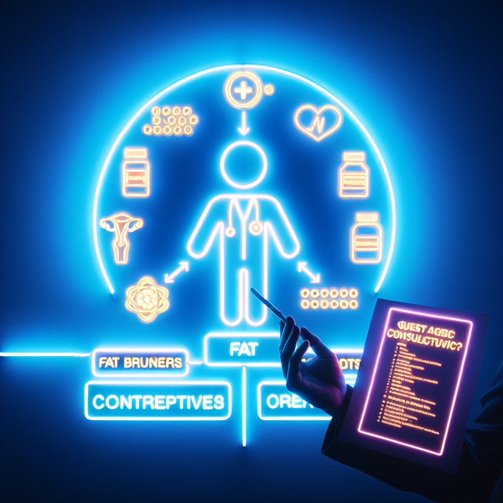 Brûleurs de graisse : interactions avec contraceptifs, questions à poser au médecin