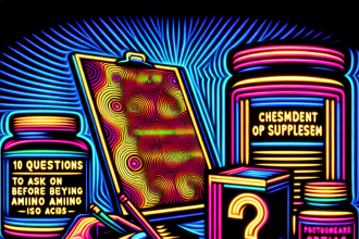 Les 10 questions à se poser avant d’acheter des acides aminés