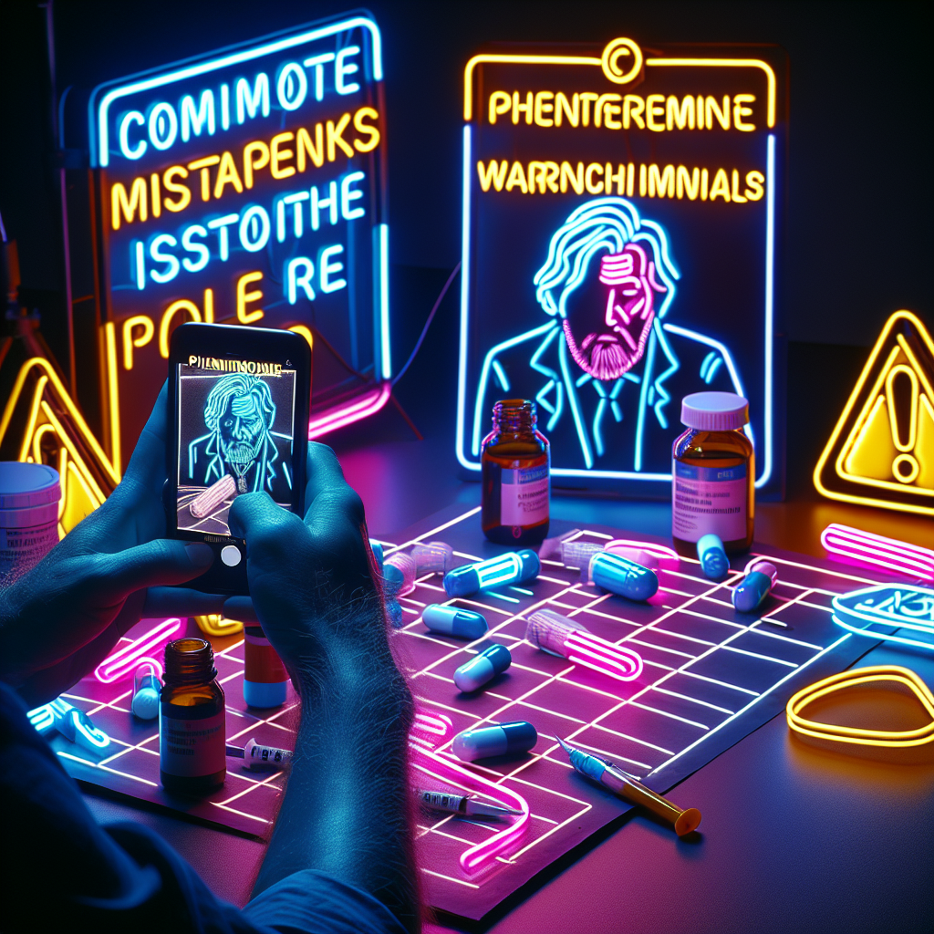 Chlorhydrate de Phentermine : erreurs fréquentes (ignorer les signaux d’alerte)